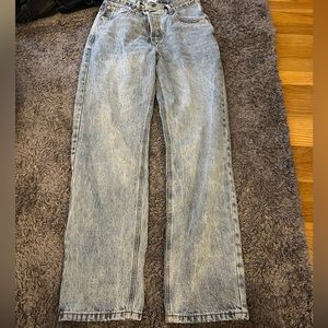 Princess Polly Holly asymmetric jeans